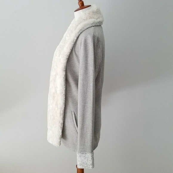 Saturday Sunday Faux Fur Cardigan (Anthropologie) - Picture 7 of 8